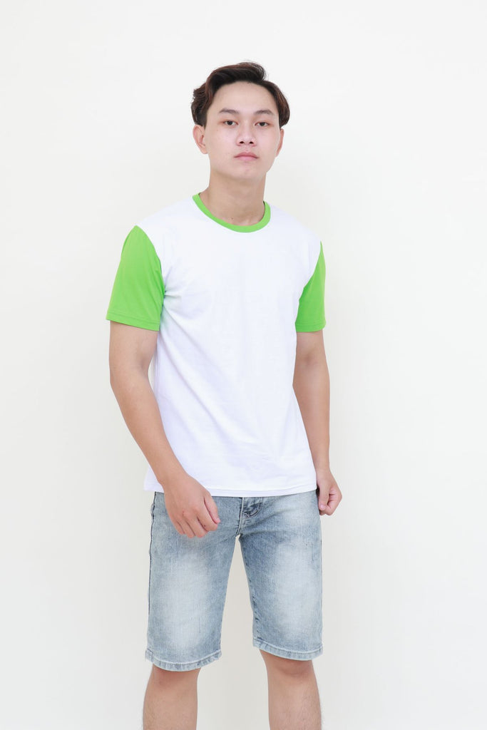 W_3 | T-Shirt Slim with color sleeves