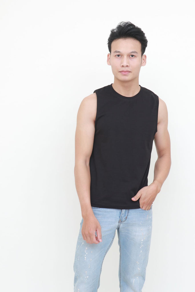 MAX_5 | Basic T-Shirt without sleeves