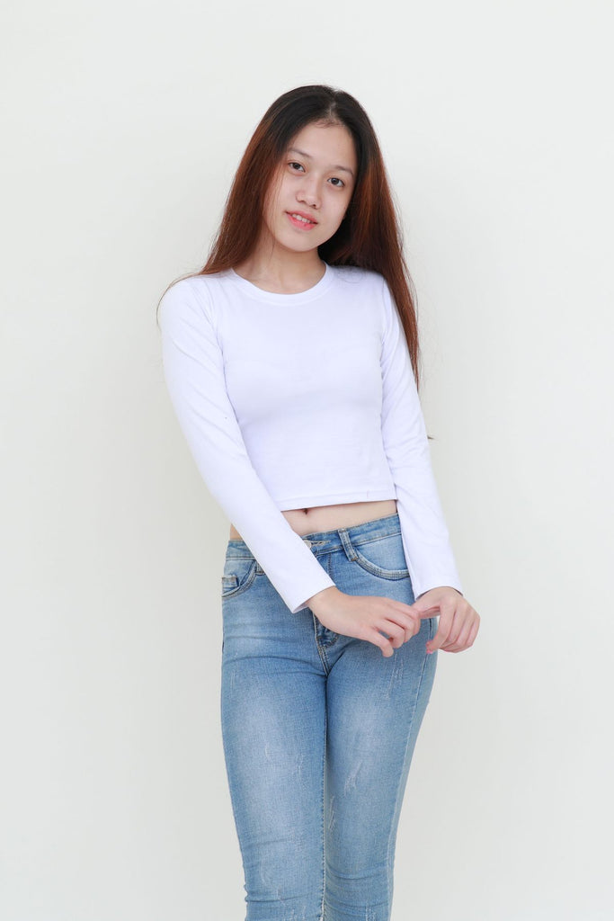 Z_8 | Crop Top with long sleeves