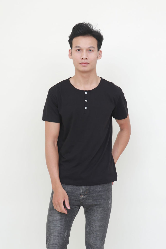 MAX_10 | T-Shirt with buttons